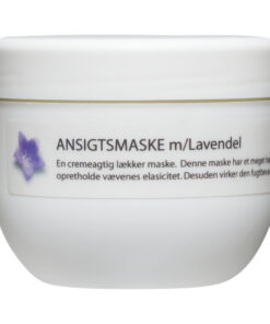 Økologisk Luksus Ansigtsmaske - Lavendel